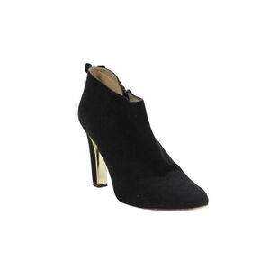 Kate Spade New York Womens Suede Netta Ankle Boots Black Size 9.5 Medium